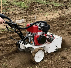 Micro-cultivateur diesel UNIO à démarrage électrique 10HP avec lame rotative haute productivité et <span class=keywords><strong>roue</strong></span> de désherbage pour usage agricole - Product Image 3