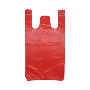 Bolsas de plástico troqueladas ecológicas con cremallera y Asa de plástico manual para uso en supermercados fabricadas en Vietnam - Product Image 1