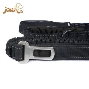 Yansıtıcı Pet emniyet oto emniyet kemeri naylon halat köpek tasma kanca demeti kafalık emniyet kemeri zinciri açar arabalar için - Product Image 2