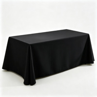 Décoration de fête d'anniversaire, nappe en tissu moderne avec impression quadricolore CMYK, motifs et logos personnalisables, tailles pour hôtels et usage domestique