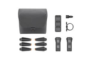 ชุดอุปกรณ์เสริม Mavic 3 Series Fly More Kit แบตเตอรี่สองก้อน แท่นชาร์จ 100W ที่ชาร์จในรถยนต์ 65W กระเป๋าสะพาย ใบพัดลดเสียงรบกวน อุปกรณ์เสริมสำหรับการเดินทาง - Product Image 5