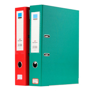 Văn phòng <span class=keywords><strong>A3</strong></span> A4 thư mục đa màu sắc 2.0mm Độ dày đòn bẩy vòm tập tin hộp tập tin đôi lỗ dày các tông tập tin thư mục - Product Image 1