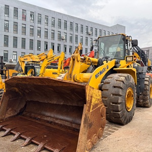 KOMATSU WA470 Wheel Loader Used Heavy Duty Construction Equipment Yellow Large <b>Tires</b> Hydraulic Pump Motor Engine Core 2023 Model - Product Image 1