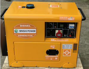 5KW 7kW 10KW Single phase 3 phase mini xách tay Máy phát điện diesel với ATS im lặng tiếng ồn thấp Máy phát điện diesel với tán - Product Image 5