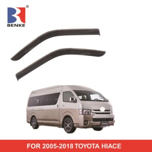 Factory Directly Sell High End tape-on Injection Deflector Window Visor for TOYOTA HIACE 2005-2018 - Product Image 3