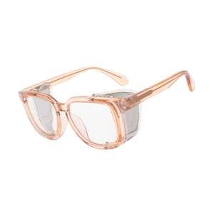 Gafas de Seguridad Deportivas Transparentes Cuadradas con Diseño Personalizado LMA, ANSI Z87, para Mujer y Hombre, con Protección Removible Contra la Luz Azul - Product Image 4