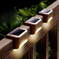 Lampes solaires d'extérieur en gros, lampes solaires LED étanches pour marches, clôtures, jardins et patios