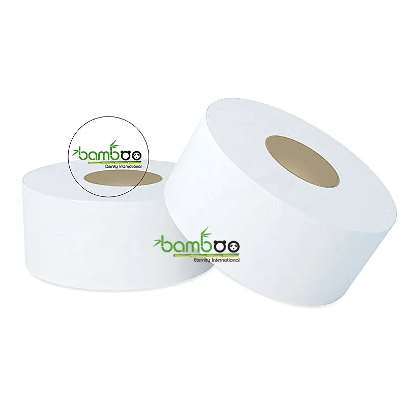 Rotolo Jumbo Premium polpa riciclata 1/2/3/4 Plys rotolo di carta igienica di dimensioni morbide
