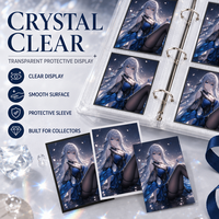 Protectores de Cartas Personalizados del Fabricante, Transparentes, con Reverso Mate, Tamaño Estándar, Libres de Ácido, Impresión Completa, Compatibles con TCG