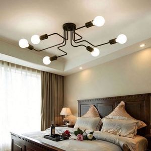 Luminaire mural rétro en aluminium de style loft américain moderne, contrôlé par application téléphonique, pour salon, chambre et salle à manger - Product Image 1