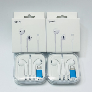 Écouteurs filaires de type C, écouteurs intra-auriculaires filaires avec microphone pour iPhone 16 15 Samsung Huawei Xiaomi - Product Image 1