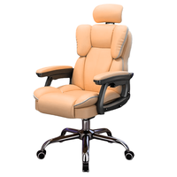 Vente en gros de chaise de personnel ergonomique meubles pour la maison et le bureau chaise de bureau inclinable à dossier haut en cuir PU pour le bureau chaise de patron