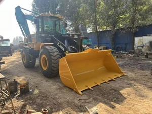 Matériel de construction d'occasion de marque chinoise de premier plan / Chargeuse sur pneus X-C-M-G ZL50GH de 5 tonnes avec moteur en stock à Shanghai à vendre - Product Image 6