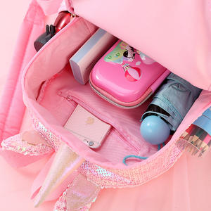 Mode bleu réversible sequin licorne sacs sac à dos pour femmes fille - Product Image 5