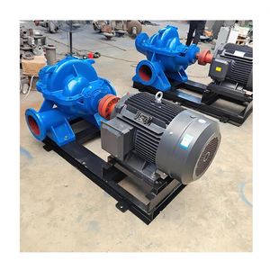 Pompe à volute horizontale à double aspiration en acier inoxydable, grande capacité, haute pression, monophasée, pour pompe électrique/diesel - Product Image 5