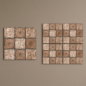 Dalles de parking en porcelaine numérique rustique effet pierre 16x16 pouces 12mm, robustes pour l'extérieur, jardin et balcon - Product Image 5