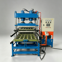 Machine de pressage de dalles de sol en caoutchouc, équipement industriel d'usine pour la vulcanisation à chaud de granulés de pneus recyclés pour tapis de pavage