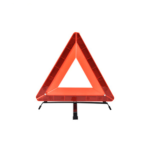 Signalisation routière rouge Emark Outils de sauvetage de voiture d'urgence Triangle d'avertissement réfléchissant pour la sécurité routière - Product Image 1