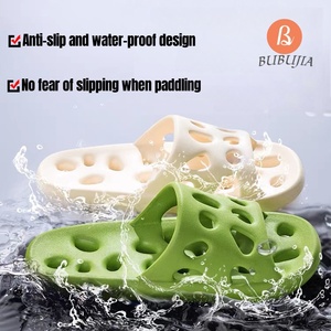 Logo personalizzato bagno pantofole da bagno da <span class=keywords><strong>uomo</strong></span> estate <span class=keywords><strong>casa</strong></span> interna che perde antiscivolo deodorante bagno coppia pantofole da doccia <span class=keywords><strong>per</strong></span> gli uomini - Product Image 3