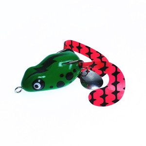 Cao su ếch thu hút 8G ếch Mồi Câu Cá nhân tạo mềm mồi chất lượng móc Topwater - Product Image 4