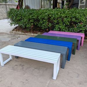 Mobilier d'extérieur Chaises luxueuses Lounge Garden Park Banc en métal - Product Image 5