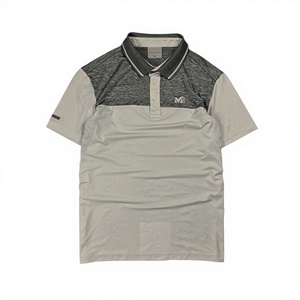 เสื้อโปโลชายขายส่ง รับทำโลโก้ เสื้อโปโลลำลองเรียบง่าย เสื้อกอล์ฟ ยูนิเซ็กซ์ ผู้ผลิต OEM ODM - Product Image 1