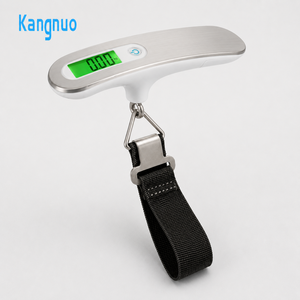 Báscula Electrónica Portátil de Alta Precisión con Pantalla LCD Retroiluminada, para Equipaje, con Capacidad de 50 kg/110 lb - Product Image 1