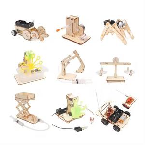 Kit de Ciencia STEM 3D de Madera para Armar, Juguete Educativo con Energía Solar para Niños - Product Image 2