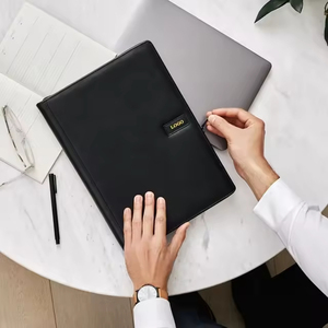 Cossni personnalisé A5 planificateur en cuir Journal cahier <span class=keywords><strong>livre</strong></span> veste couverture classique affaires fermeture éclair voyage végétalien cuir <span class=keywords><strong>livre</strong></span> manchon - Product Image 5