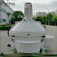 Mélangeur de béton planétaire Teka de marque allemande 0,5 m3 pour matériaux abrasifs et UHPC