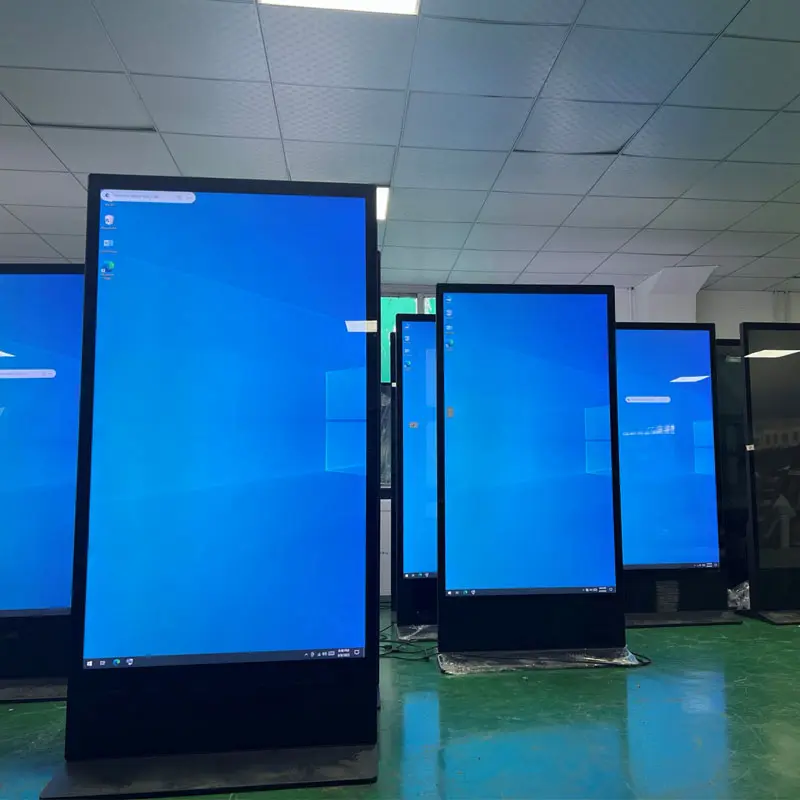 2024 baru layar sentuh Digital Panel interaktif iklan LCD vertikal kios pintar 55/49/43/32 inci layar sentuh