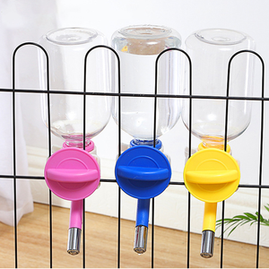 Diseño <span class=keywords><strong>de</strong></span> pin <span class=keywords><strong>de</strong></span> disparo antigoteo, jaula colgante, tetera, dispositivo <span class=keywords><strong>de</strong></span> plástico para beber, conejo, hámster, botella <span class=keywords><strong>de</strong></span> agua potable, alimentador colgante - Product Image 6