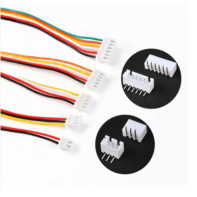 30 SETS JST XH 2.54MM 2 Pin Female Double Connector with Flat Cable 200MM USA 