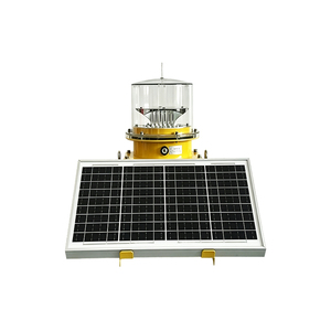 Luz de Advertencia de Vuelo Resistente a la Intemperie, Alimentada por Energía Solar, 360° Viga Horizontal para Instalación de Puentes en Carreteras a Largo Plazo - Product Image 2