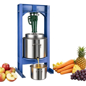 Presse manuelle industrielle pour fruits et vin avec panier en acier inoxydable pour la production de jus, de <span class=keywords><strong>cidre</strong></span>, de miel et de suif - Product Image 3