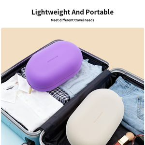 Factory-Custom Reusable Silicone Zip Makeup Bag Portable Travel Storage Pouch - Product Image 6
