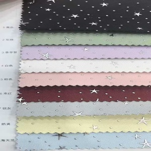 Tela Antideslizante con Estampado de Estrellas 3D <span class=keywords><strong>en</strong></span> PVC Plateado Metálico para Impresión - Product Image 3