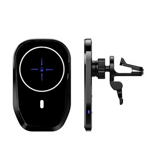 Support de téléphone portable magnétique sans fil pour voiture, charge rapide 15W, mini et portable, best-seller mondial - Product Image 1