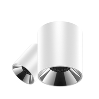 Éclairage intérieur commercial, spot LED encastré anti-éblouissement, downlight rond anti-éblouissement pour hôtel, villa, projet DMX512 DALI