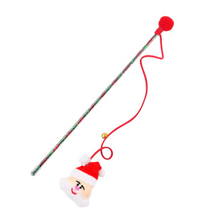 Nuovo bastone per gatti giocattolo interattivo con campane regalo di <span class=keywords><strong>natale</strong></span> forniture per animali domestici - Product Image 3
