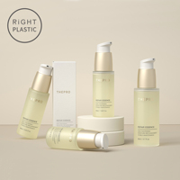 GTC kemasan PETG kustom 30/50/60/80/100/120/150ML botol pompa Lotion Serum Minyak rambut kosong kosmetik dengan pompa plastik