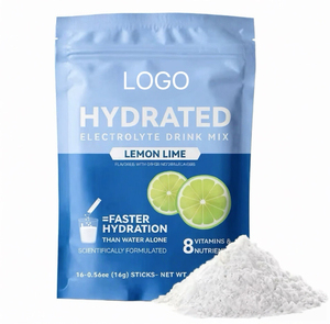 Poudre d'électrolytes, complément d'hydratation personnalisé avec de la vitamine C et du zinc pour les <span class=keywords><strong>sports</strong></span>, la remise en forme, boisson énergétique, sachet en stick - Product Image 2