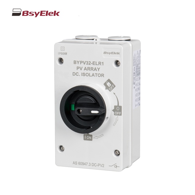 Enclosed Version IP66NW Waterproof Lockable 800V 1000V 1200V Photovoltaic DC Isolator Switch