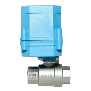 Vanne intelligente Tonhe DN20 en acier inoxydable, commande sans fil Lora, alimentée par batterie, vanne de contrôle de l'eau et de l'air - Product Image 5