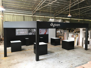 ไม้นิทรรศการยืนเฟอร์นิเจอร์การค้าบูธของขวัญยืนแสดงบูธยุติธรรมเชิงพาณิชย์ - Product Image 5