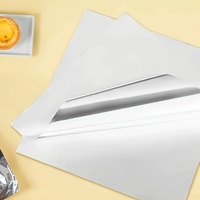 Papier d'emballage alimentaire en PE enduit, résistant à la graisse et à l'huile, recyclable, pour pizza, snacks, burgers et produits traiteur
