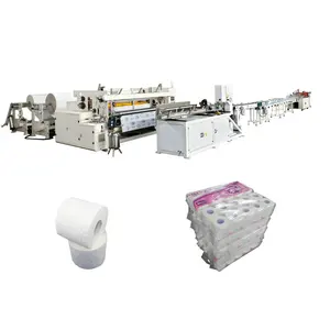 Automatic small toilet tissue paper making machine production line