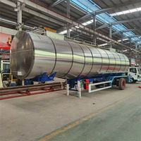 Vente directe usine – Nouveau semi-citerne à carburant en acier inoxydable 42 m³ Euro5 150-250 ch avec transmission manuelle et garantie 1 an