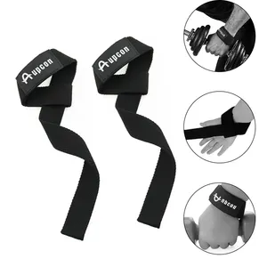 Professional non-slip power belt fitness gloves pull-up single side barbell training weightlifting horizontal bar grip belt