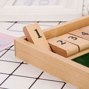 Juego de Mesa Clásico: Shut the Box, Versión de Mesa, Popular en Bares, Juego de Dados Matemático - Product Image 3